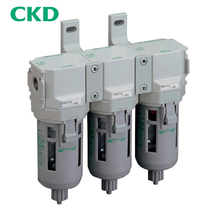 CKD C4000-8-W-F FRL社会的単位 F.R.Lズボン下 標準尺度白いことつづき物 Rc1/4 水漉し・手動付オートドレン (1S) 電動・エア工具用アクセサリー-その他-花・ガーデン・DIY