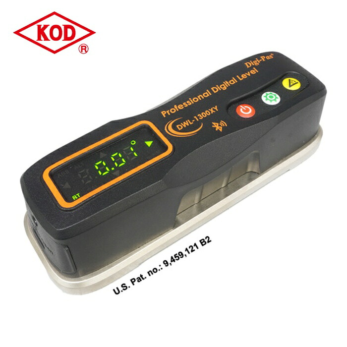 KOD DWL-1300XY 2軸精密デジタル平型水準器 (1台)|工具ランド