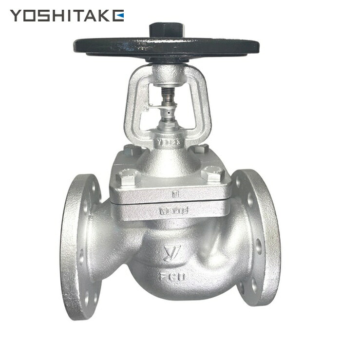 ヨシタケ YOSHITAKE BSV-10F-15A ダクタイル製 ベローズシールバルブ 15A (1個)｜工具ランド 13,714円
