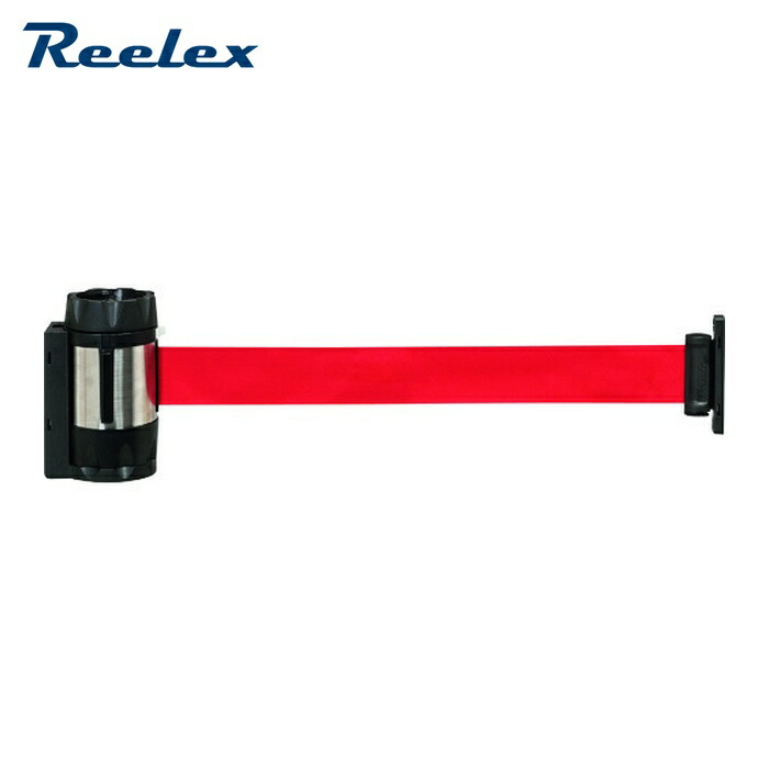 リーレックス Reelex BRB-506A バリアリールMAX (マグネットタイプ) ベルト 赤 6m (1個)