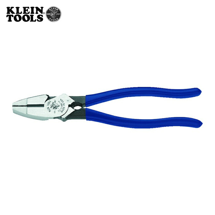KLEIN TOOLS D213-9NETH ペンチ 偏芯タイプ ボルト通し穴付 (1丁)