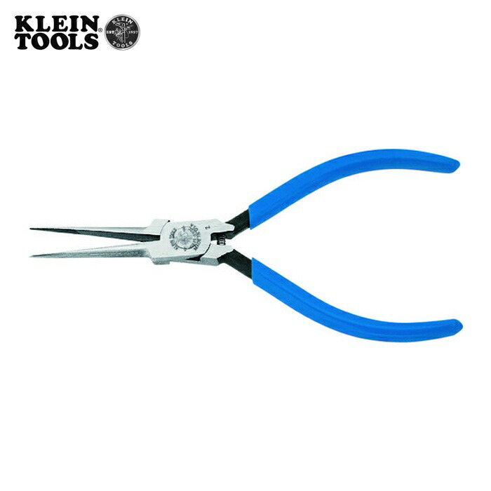 KLEIN TOOLS D335-51/2C 電工 ロングニードルノーズプライヤー (1丁)
