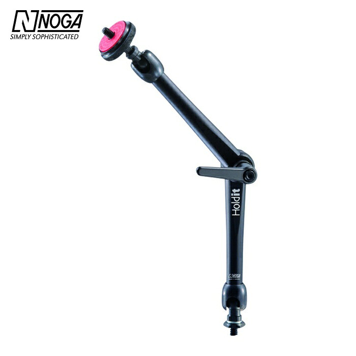 ノガ NOGA DG9038 映像機器用スタジオアーム 1/4x3/8ねじ DGアーム、ナット付 (1台)|工具ランド