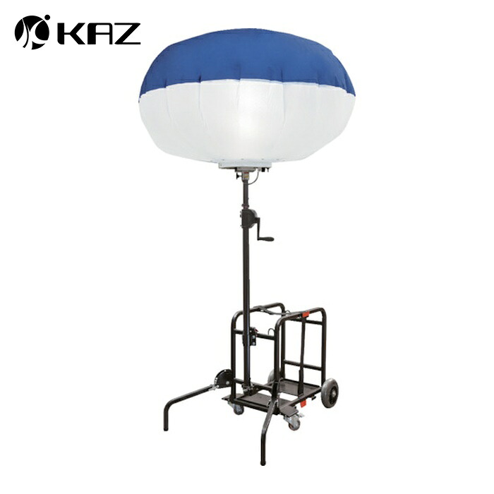 KAZ 和コーポレーション 輝夜500W LED反射バルーンライト 中型台車仕様 明るさ72000lm (1台) BL-500-SD｜工具ランド