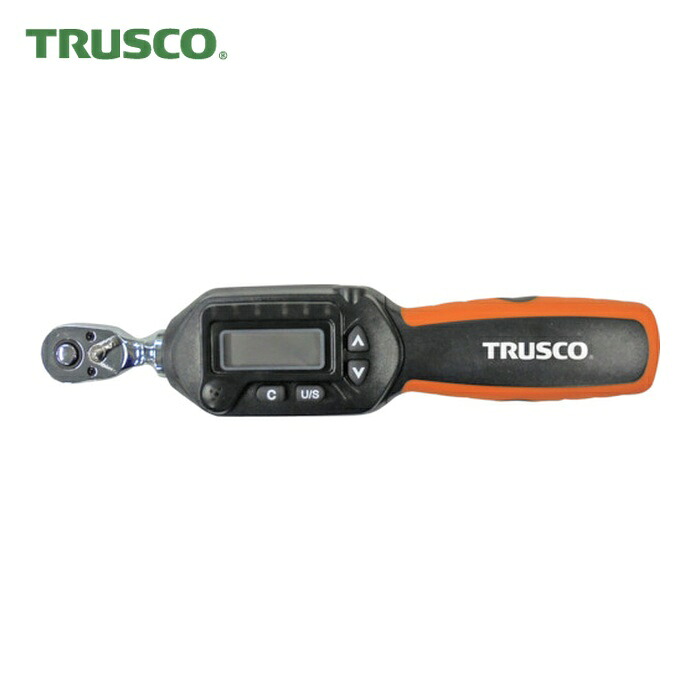 トラスコ TRUSCO ラチェットデジタルトルクレンチ 差込角6.35mm 6~30Nm (1個) DTRS2-030C