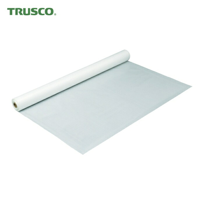 トラスコ TRUSCO 透明糸入りシート クリアクロスシート ロール 幅1.8m&times;長さ50m巻 (1本) CX-G50｜工具ランド