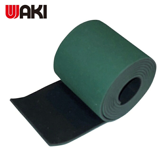 和気産業 WAKI 導電性ゴム 緑黒 2X1000X1000 (1枚) DNK-G/B-2｜工具ランド