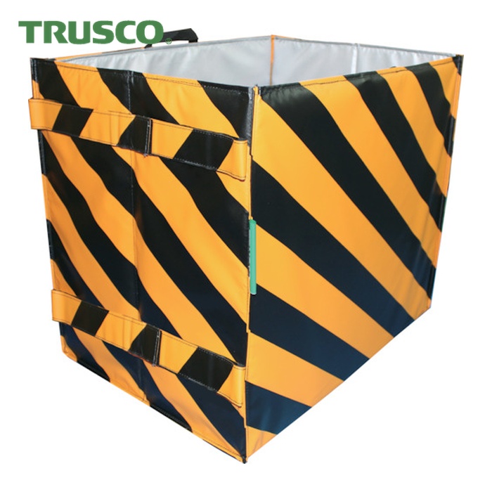 トラスコ TRUSCO 注意喚起用ハンドトラックボックス 蓋なし 650×470 (1個) BYTHB-100AE