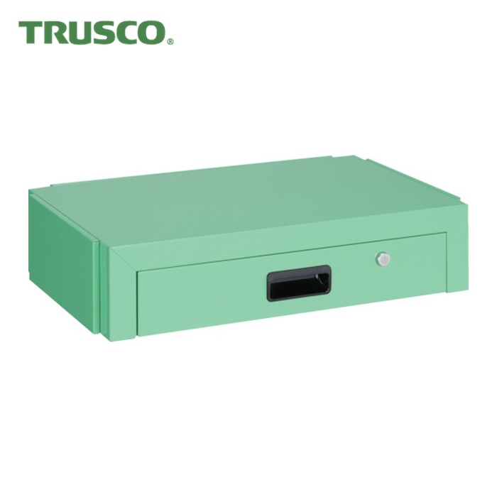トラスコ TRUSCO 物の具手押し車 海豚用抽き出し 1段 600X400 若い衆緑であること (1台) DLWS-64V-YG