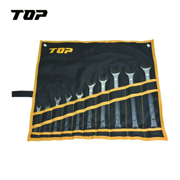 TOP トップ工業 CW-10000S コンビネーションレンチセット (1S)
