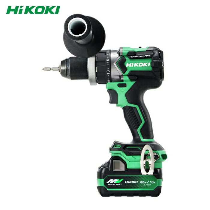HiKOKI ハイコーキ DS18DC-2XPZ 18Vコードレスドライバドリル ハイパワータイプ MV電池セット品 (1台)｜工具ランド 47,607円