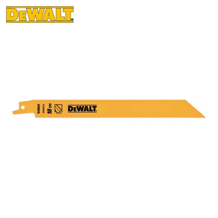 DEWALT デウォルト DWAR818B100-JP レシプロソーブレード・セーバーソーブレード・レシプロソー替刃・セーバーソー替刃 セーバーソーブレード18山x200粍(100枚) (1Pk)