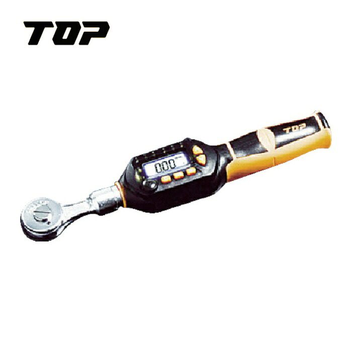 TOP トップ工業 DRH060-12BN ラチェット形デジタルトルクレンチ 調整範囲12~60N・m (1本)｜工具ランド