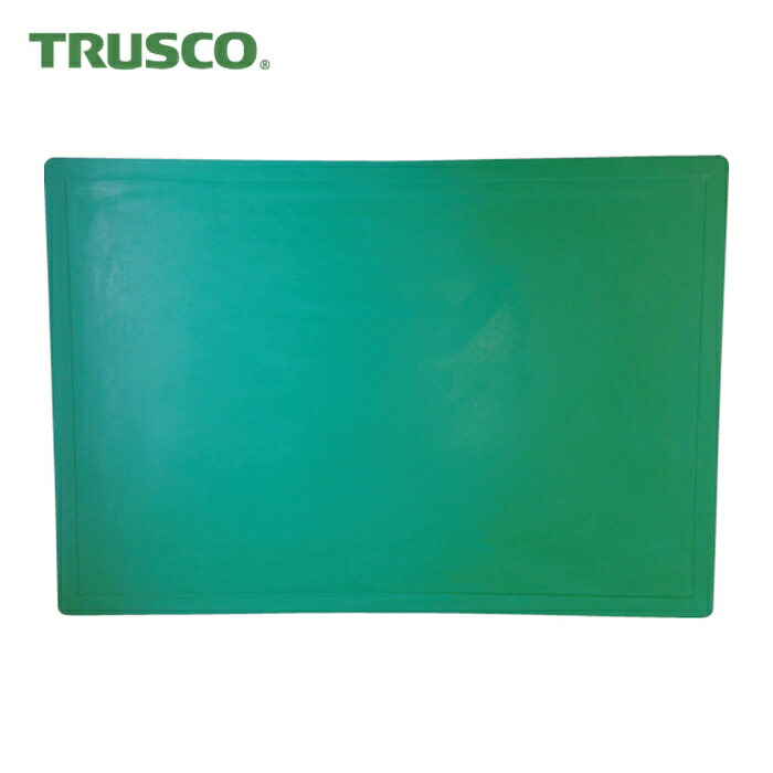 トラスコ TRUSCO ねばり着くつや消しひな形 600x1200粍用 緑であること (1枚) コマーシャル6012-BASE-GN