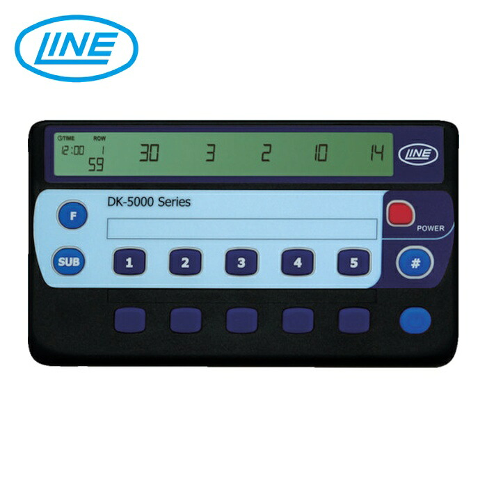 伝達ルート精機 LINE DK-5010A 陰電子数取器 10連式 (1台)