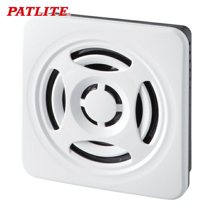 パトライト PATLITE BSV-24N-W 薄型MP3再生報知器 (1台)｜工具ランド