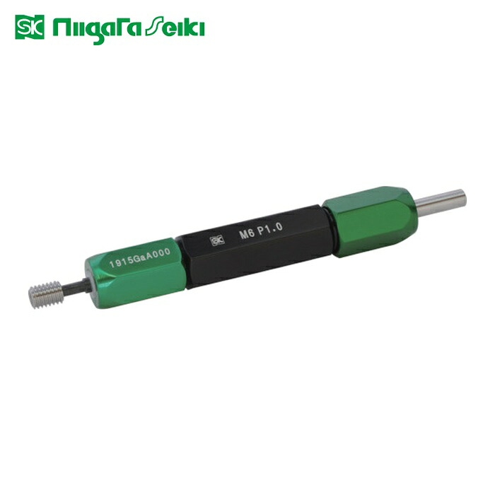 SK 新潟精機 GP2G-0610 ねじ下穴確認ゲージ(プラス確認用) 通 M6&times;1.0 (1本)｜工具ランド