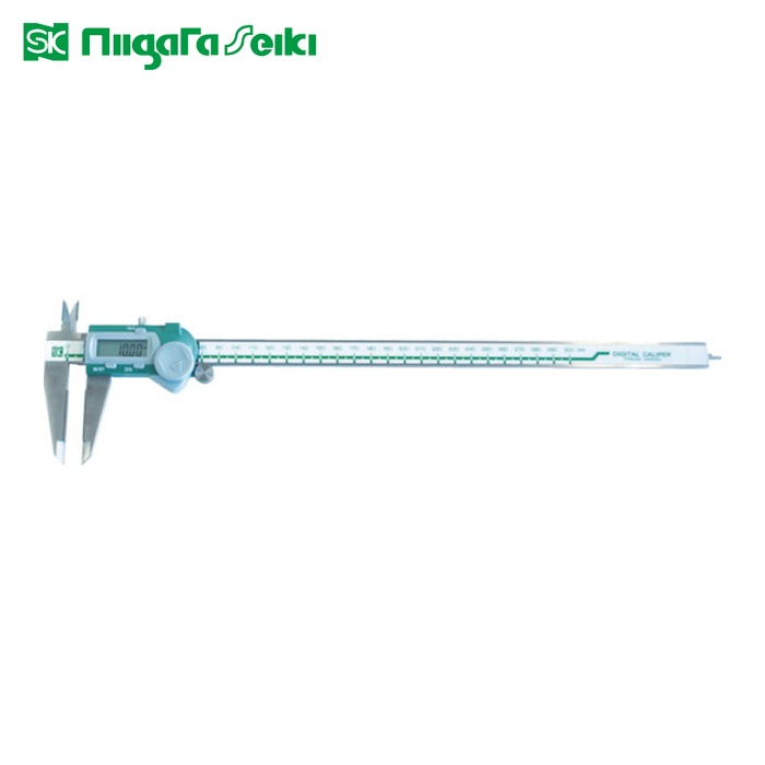 SK 新潟精機 GDCS-300W デジタルノギス 超硬チップ付 300mm (1本)｜工具ランド