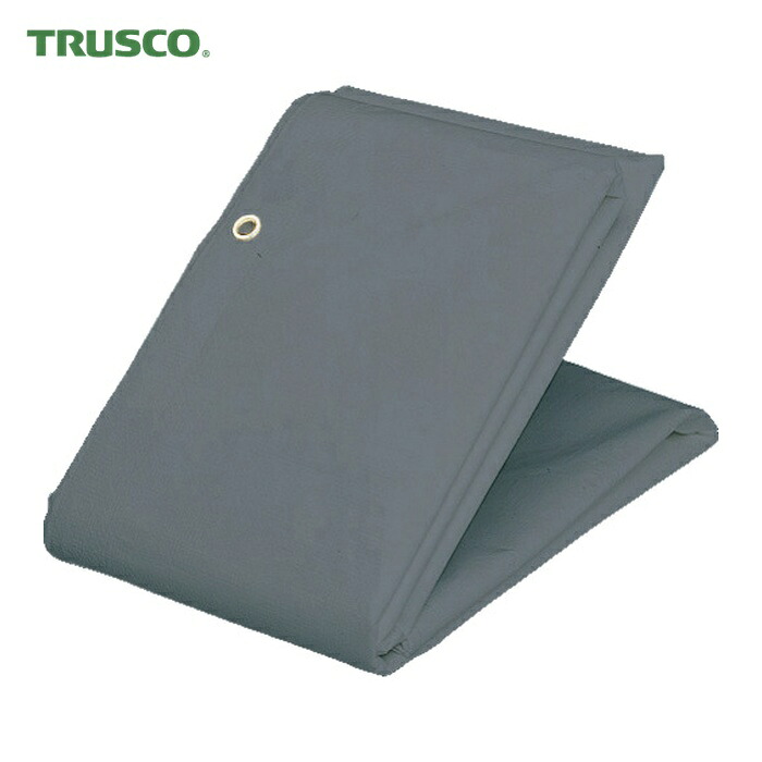 トラスコ TRUSCO 防炎シートα軽量 幅5.4mX長さ7.2m グレー (1枚) GBS-5472A-GY