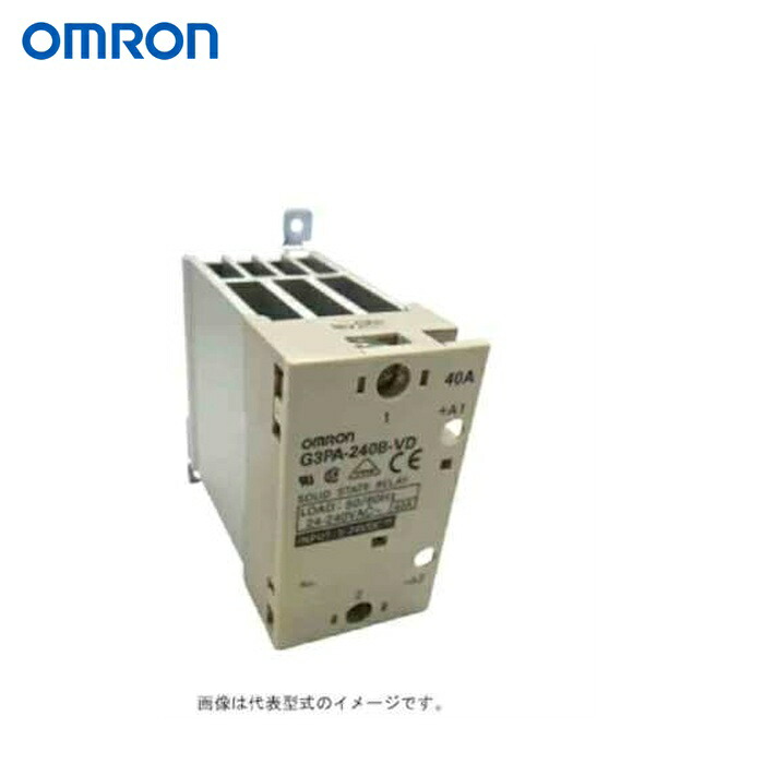 オムロン OMRON G3PA-240B-VD DC5-24 SSR (1個)