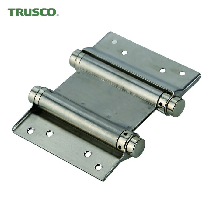 トラスコ TRUSCO ステンレス製自由蝶番 両開 全長102mm (2個入) (1箱) FH102-SUS-B