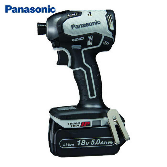 パナソニック Panasonic EZ76A1LJ2G-H デュアル インパクトドライバー 18V 5.0Ahセット グレー (1台)