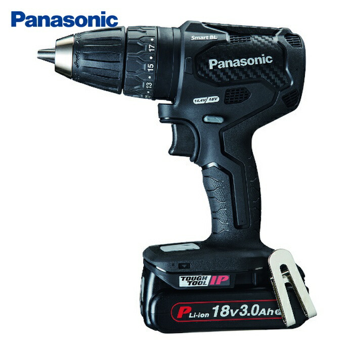 パナソニック Panasonic EZ79A3PN2G-B デュアル 充電振動ドリルドライバー 18V 3.0Ahセット (1台)