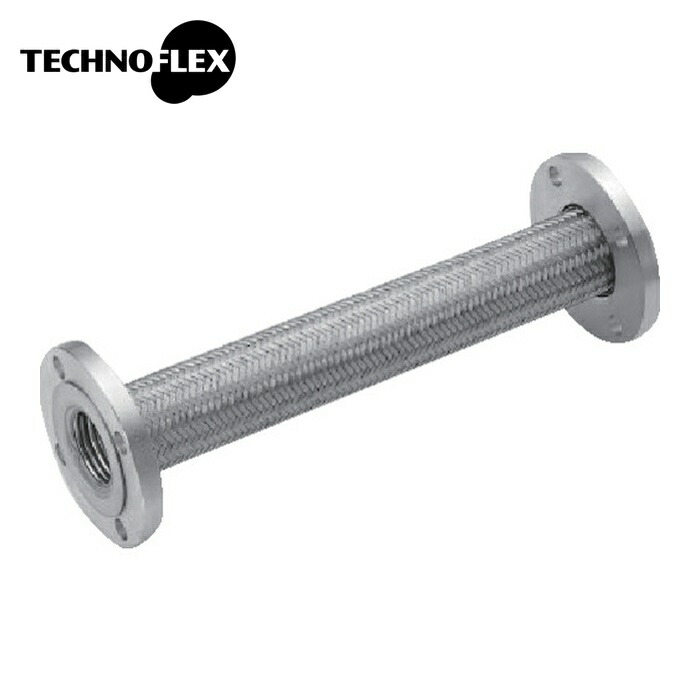 テクノフレックス F110-100AX300L JIS10KF/SS400 フランジ型汎用品フレキシブルホース F110-100Ax300L JIS10KF/SS400 (1本)