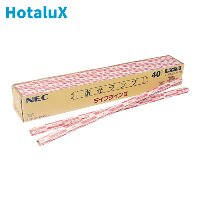 ホタルクス HotaluX FLR40SW/M/36 一般蛍光ランプ 明るさ3000lm 消費電力36W (25本)|工具ランド