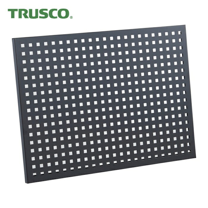 トラスコ TRUSCO 物の具手押し車 鷲 バーディワゴン用 蓋パンチングパネル 600X450 黒いこと (1枚) EGW-PN600T-BK