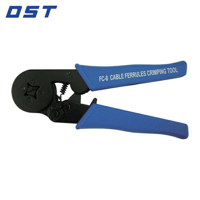 大同端子 DST FC-8 フェルール形端子用工具(4点かしめ 0.08~6.0sq) (1丁)|工具ランド