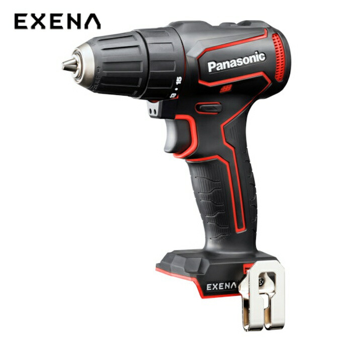 パナソニック EXENA EZ1D31X-R 申し受けるせん孔機１番ウッド ファスナー手合い(赤)(本体のみ) (1台) DIY・工具-穴あけ・締付工具-電動工具本体