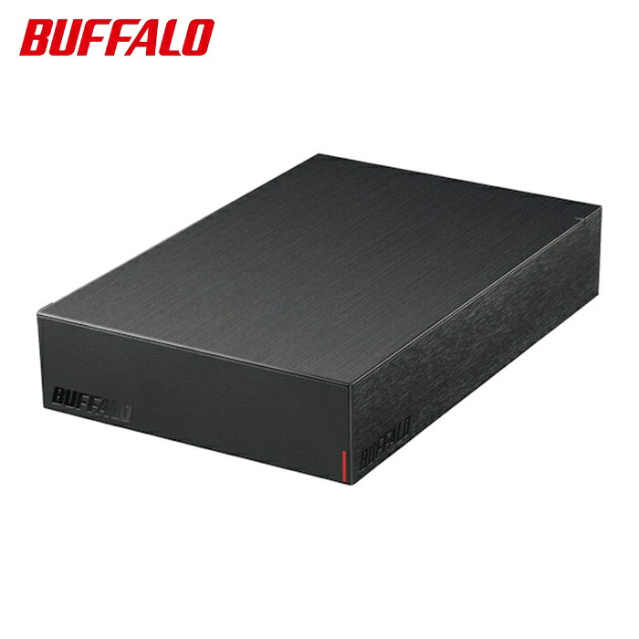 バッファロー USB3.2(Gen.1)対応外付けHDD 1TB ブラック (1個) HD-LE1U3-BB
