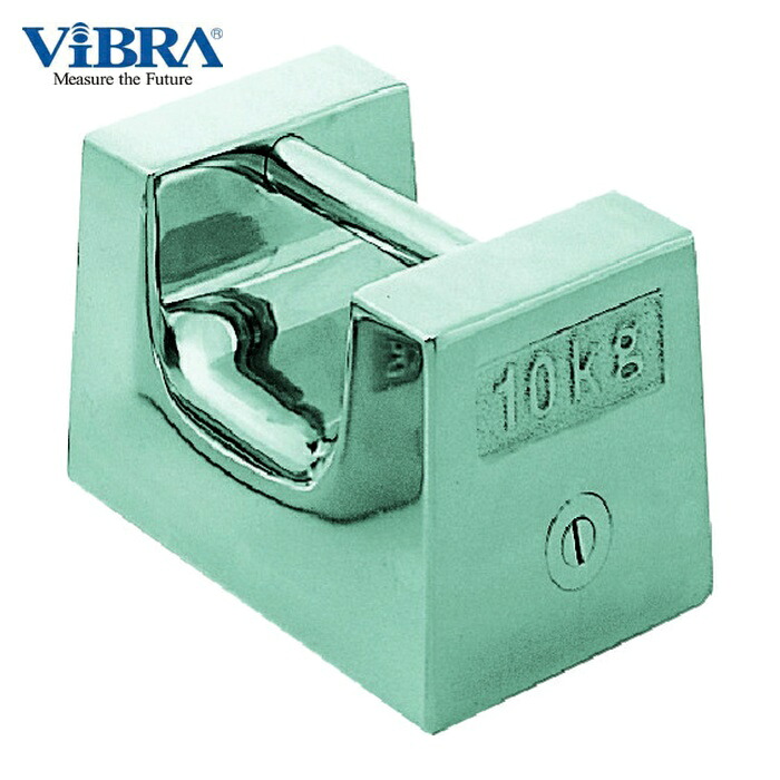 VIBRA 新光陰電子 F2RS-5K F2RS-5K:枕型重し 非磁性ステンレス鋼 5kg F2級 (1個)