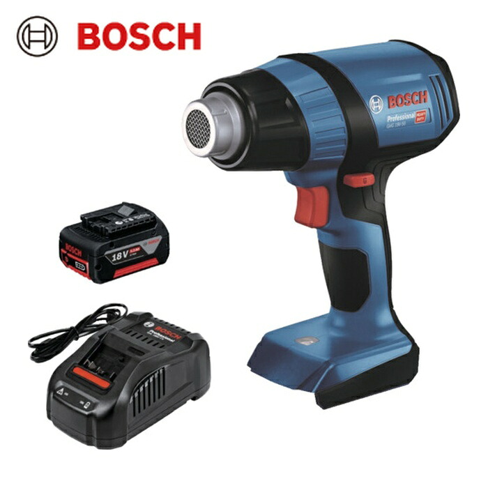 ボッシュ 18Vコードレスホットエアガン+バッテリー充電器セット (1S) GHG18V50HSET