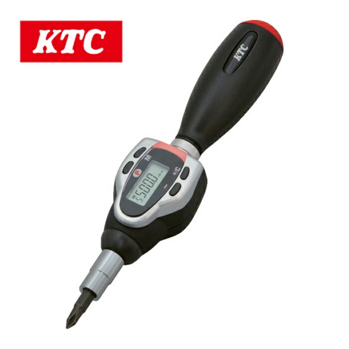KTC 京都機械工具 GLK500 トルクレンチ(デジタル式) デジラチェドライバタイプ トルク調整範1.0~5.0N・m 差込角6.3mm (1個)｜工具ランド