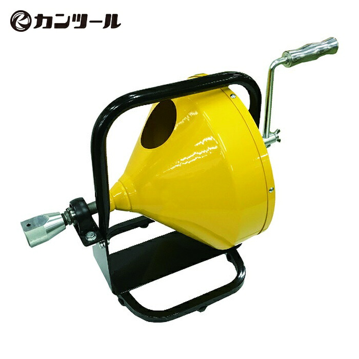 カンツール KANTOOL FN-4 排水管掃除機 フレキシロッダーFNハウス ワイヤーSW0810付き (1台)｜工具ランド