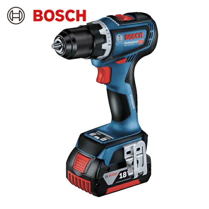 ボッシュ 18Vコードレスドライバードリル (1台) GSR18V-90C
