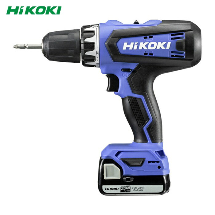 HiKOKI ハイコーキ FDS14DF(BG) 14.4Vコードレスドライバドリル 2.0Ah 電池1個仕様 (1台)