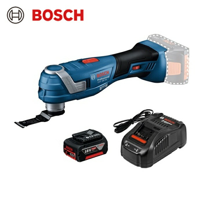 ボッシュ コードレスマルチツール 18V 蓄電池申し受ける器仕掛ける (1S) GMF18V-40H4SET