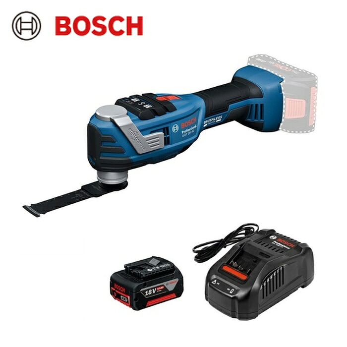 ボッシュ 18Vコードレスマルチツール+バッテリー充電器セット (1台) GMF18V-40HSET