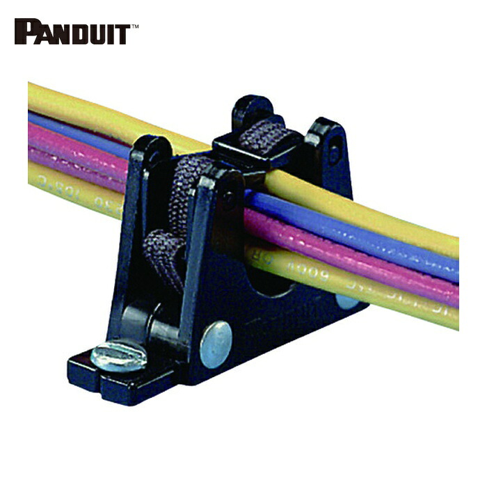 パンドウイット PANDUIT ER.5-E4-X ハーネスボードアクセサリ エラスティックリテイナー (10個入) (1袋)