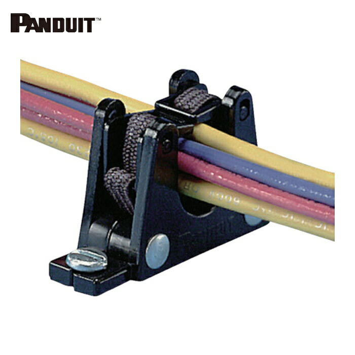 パンドウイット PANDUIT ER1.25-E4-X ハーネスボードアクセサリ エラスティックリテイナー (10個入) (1袋)