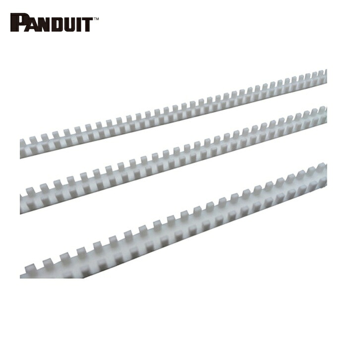 パンドウイット PANDUIT GE85-C69 自在ブッシュ 溝付き・定尺タイプ 難燃性 白 (100本入) (1袋)