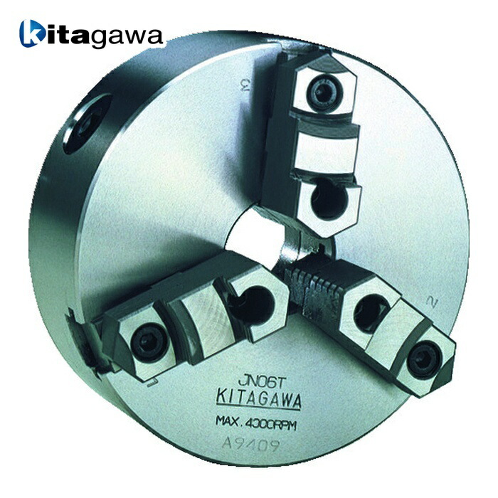 北川鉄工所 JN06T スクロールチャック チャック外径165mm (1台)