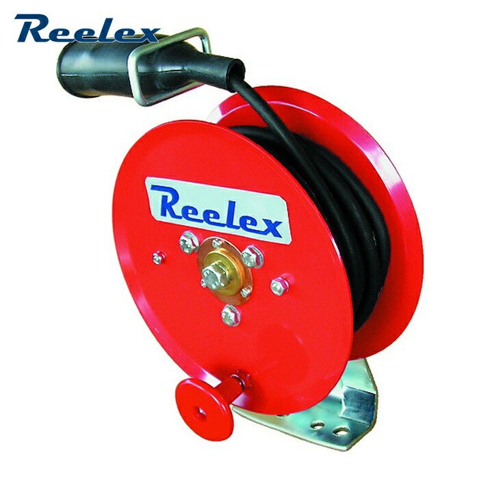 リーレックス Reelex ER-7220M アースリール 2.0SQ×20m 50Aアースクリップ付 (1台) 11,259円