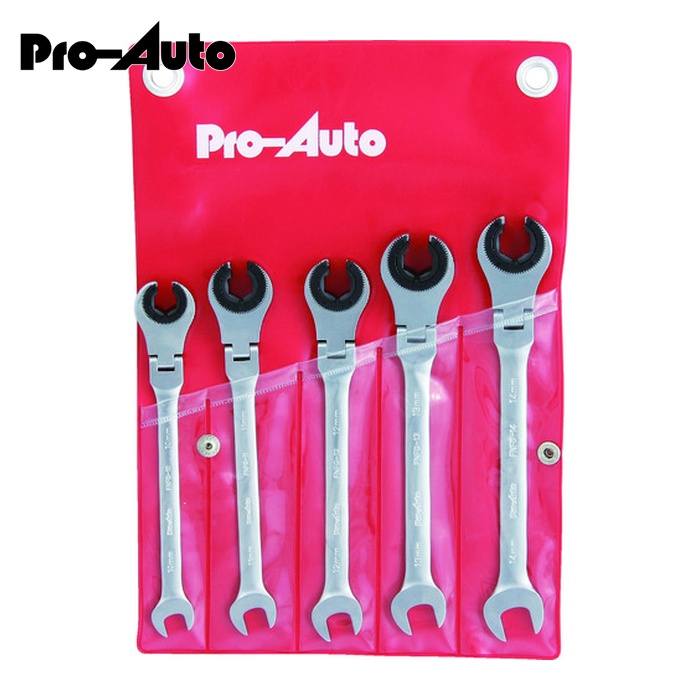 スエカゲツール Pro-Auto FNFG-5SP 5本組フレアナットフレックスギアレンチセット (1S)｜工具ランド