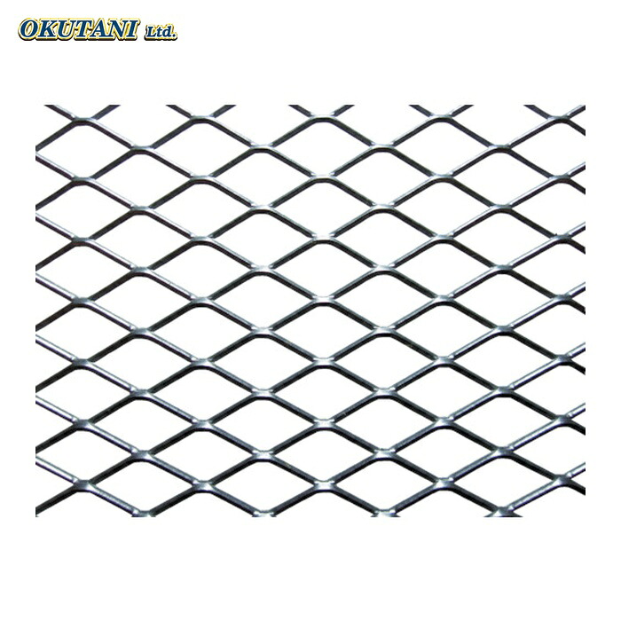 OKUTANI 奥谷金網 鉄エキスパンドメタル XS-33 914&times;914 (1枚) EX-SS-XS33-T2.3-914X914｜工具ランド