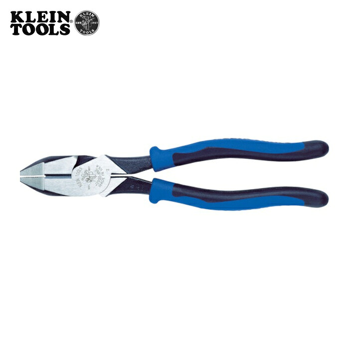 KLEIN TOOLS J2000-9NE 強力型ペンチ 偏芯タイプ コンフォートハンドル 250mm (1丁)