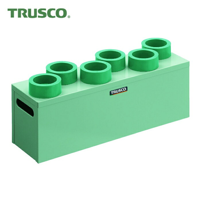 トラスコ TRUSCO ツーリングケース HSK63A BT40 NT40兼用 6個収納 間口514&times;奥行149&times;高さ213mm (1台) HSK63-6｜工具ランド
